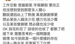 安静娱乐圈爆料文案
