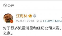 汪海林大爆料娱乐圈