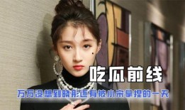 依依娱乐圈吃瓜小说